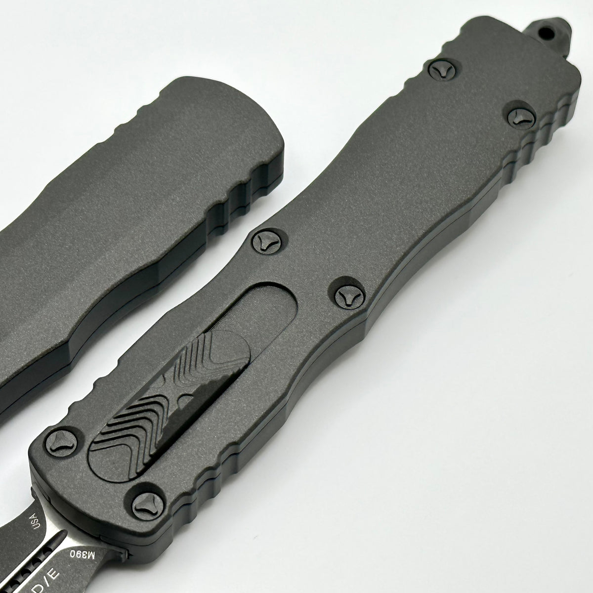 DEE DEE メタルスネーク 黒 32 Microtech Dirac Delta Double Edge Cerakote DARK TUNGSTEN Standard 227-