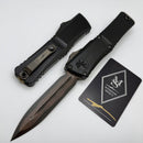 Microtech Marfione Select Combat Troodon LT Gen III w/ Hefted Black Handle & Baker Forge Coppermai D/E 1142-16MS2