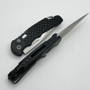 Pro-Tech TR-5 Black Fish Scale Handle w/ Stonewash S35VN TR5-X1 SW
