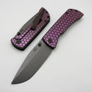 McNees Performance Machined Mac 2 3.5" Gen 2 F Stonewash w/ Violet/Bronze Honeycomb Titanium Handles & MagnaCut