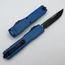 Microtech Ultratech ZBP Tactical S/E w/ Blue Cerakote Handle 1121-1BL