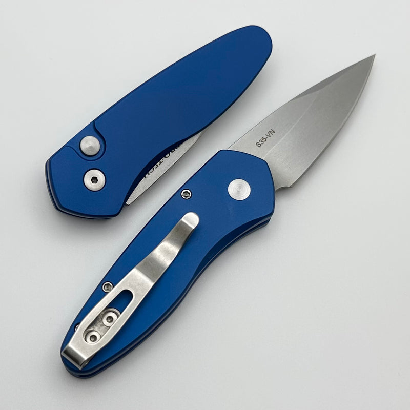 Pro-Tech Sprint Blue Handle & Stonewash 2905-BLUE