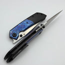 Kansept Knives Fenrir Black Stonewash & Timascus Handle w/ S35VN K1034A7