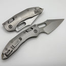 Microtech Marfione Select Manual Stitch RAM LOK Titanium Handles & Stonewash M390MK w/ Double Vapor Blast & Bronze Accents 169RL-10MS1