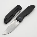 Vanguard Cheetah Black Titanium Integral w/ VG10 Damascus Blade