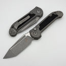 Microtech Knives LUDT Gen III Apocalyptic Tanto Titanium Handles w/ Textured Inlays 1136-10APMS2