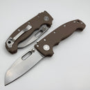 Demko Knives MG AD20 w/ Earth G10 Handles & CPM-3V Shark Foot