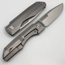 Vero Engineering Impulse Thin w/ Stonewash Titanium Handles & Belt Satin M390