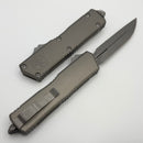Microtech Scarab 2 Gen 3 Executive w/ Natural Clear Handle & D/E-S Apocalyptic M390MK 1181-10APNC