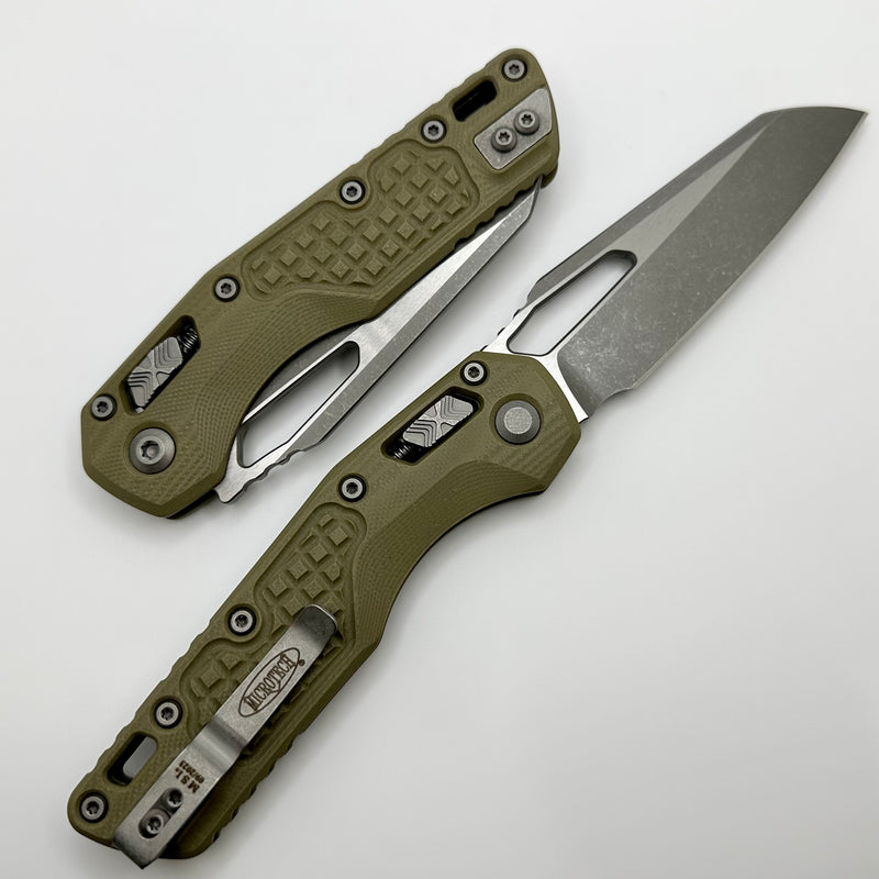 Microtech Knives MSI RAM LOK Frag OD Green G-10 & M390MK Apocalyptic Standard 210-10APFRGTOD