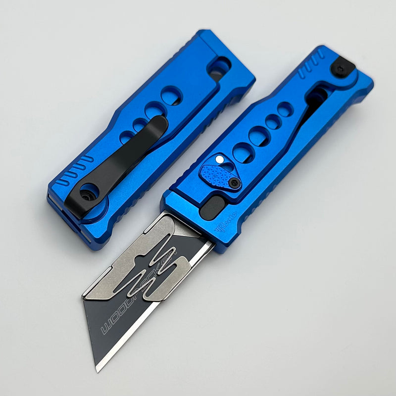 Reate EXO-U Utility Speedhole Dark Blue Aluminum Handle