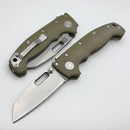 Demko Knives MG AD20 w/ OD Green G10 Handles & CPM-3V Shark Foot