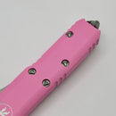 Microtech UTX-85 Tanto Stonewash Standard & Blasted Pink 233-10BPK PRE OWNED