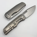 Vero Engineering Nova Mini w/ Stonewash Titanium Handles & Belt Satin M390