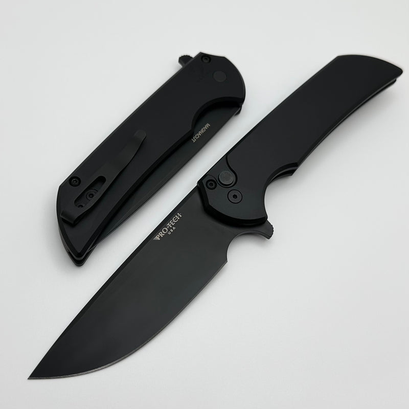 Pro-Tech Mordax Black Handles & DLC MagnaCut MX103