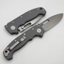 Demko Knives MG AD20 Exclusive Drop Point MagnaCut & Gray G-10 Handles