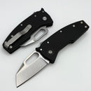 Demko Nano Shark w/ Black GRN Handles & Shark Foot AUS10A