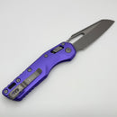 Microtech Knives MSI RAM LOK Purple Aluminum & Apocalyptic M390MK 210-10APPU