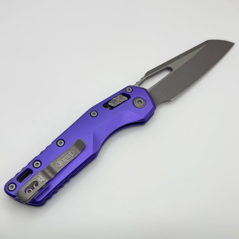 Microtech Knives MSI RAM LOK Purple Aluminum & Apocalyptic M390MK 210-10APPU