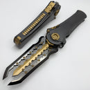 Poikilo Blade Al-Khem w/ Zirconium Handles & DLC Pearlescent M390