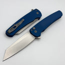 Pro-Tech Malibu Textured Blue Handle & Stonewash MagnaCut Reverse Tanto Blade 5405-Blue