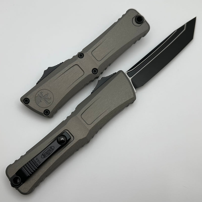 Microtech Knives Combat Troodon Gen III Tactical Tanto w/ Natural Clear Handle 1144-1NC