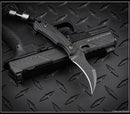 RMJ Gym Rat Blackout w/ Black G-10 Handles & Graphite Black Nitro V Fixed Blade