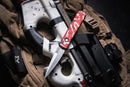 Pro-Tech Godfather w/ Crimson Tiger Camo Handle & Satin 154-CM Blade 921-Satin CTC