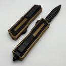 Microtech Scarab 2 Gen 3 Tactical D/E Partial Serrated w/ Tan Handle 1280-2TA