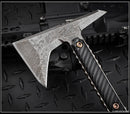 RMJ Tactical Ragnarok 12 Tomahawk Acid Etch with Black G-10