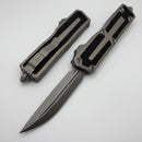 Microtech Scarab 2 Gen 3 Natural Clear Handles w/ D/E-S Apocalyptic M390MK 1180-10APNC