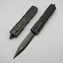 Microtech Dirac D/E Apocalyptic Standard & Natural Clear Handle 225-10APNC