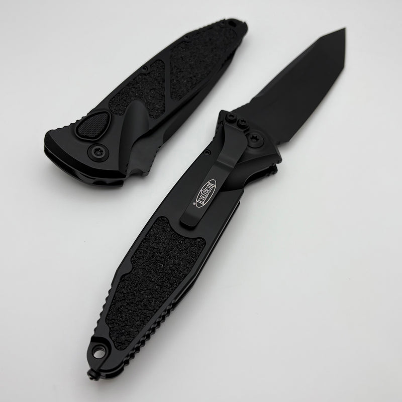 Microtech Socom Elite Blackout Tanto Edge Auto Black Tactical Standard