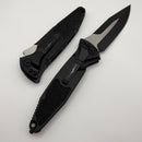 Microtech Socom Elite Spear Point Auto Black Tactical Standard Signature Series 160A-1TSS