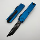 Microtech UTX-85 Gen IV w/ Blue Handle & Black T/E M390MK 12334-1BL