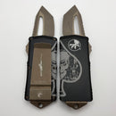 Microtech Exocet T/E Tanto Bronze Death Card Signature Series 158-13DCS