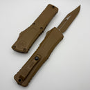 Microtech Knives Combat Troodon Gen III Bowie Cerakote Tan 1146-1CTA