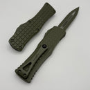 Microtech Hera Frag D/E Forest Green Cerakote Signature Series 702-1FRCFTS