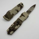 Microtech Luminary D/E F/S Desert Camo Signature Series 1270-3DRCS