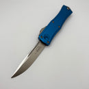Microtech Knives Mini Hera w/ Satin S/E M390MK & Blue Handle 1703M-4BL