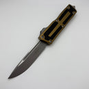 Microtech Scarab 2 Gen 3 Tan S/E Apocalyptic Standard 1278-10APTA