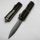 Microtech Scarab 2 Gen 3 OD Green Handles w/ D/E Apocalyptic M390MK 1280-10APOD