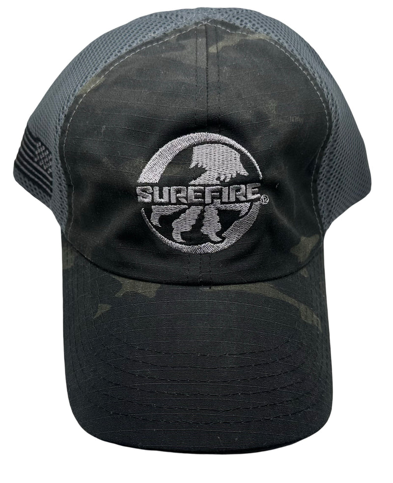 Microtech Surefire Collaboration Logo Nine Line Apparel Gray Camo Hat