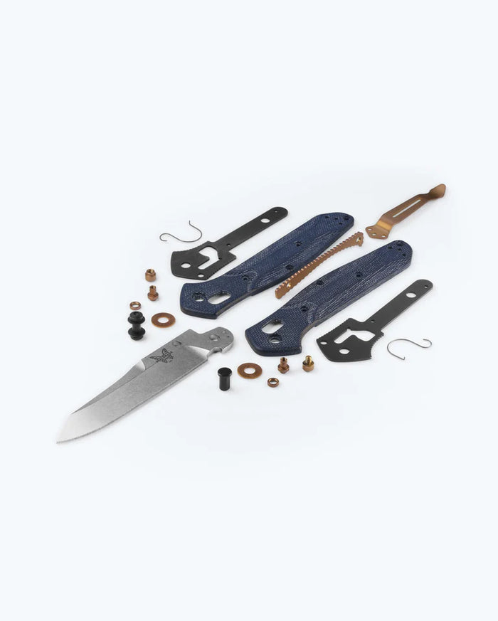 Benchmade Osborne Denim Micarta Handles & M390 940-04 Benchmade Osborne Denim Micarta Handles & M390 940-04