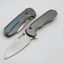 Remette RT-Camel Screwless Titanium Handles w/ M390 RTCMLT2