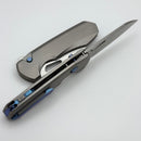 Remette RT-Camel Screwless Titanium Handles w/ M390 RTCMLT2