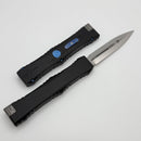 Marfione Custom Nemesis Black Handle w/ Blue Accents & 3.5" Mirror D/E M390MK