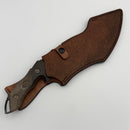 Marfione Custom Knives Juggernaut w/ W2 Dark Juyo Polish Blade & OD Green Micarta/Carbon Fiber Handle
