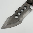Marfione Custom Knives Juggernaut w/ W2 Dark Juyo Polish Blade & OD Green Micarta/Carbon Fiber Handle