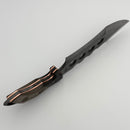 Marfione Custom Knives Juggernaut w/ W2 Dark Juyo Polish Blade & OD Green Micarta/Carbon Fiber Handle